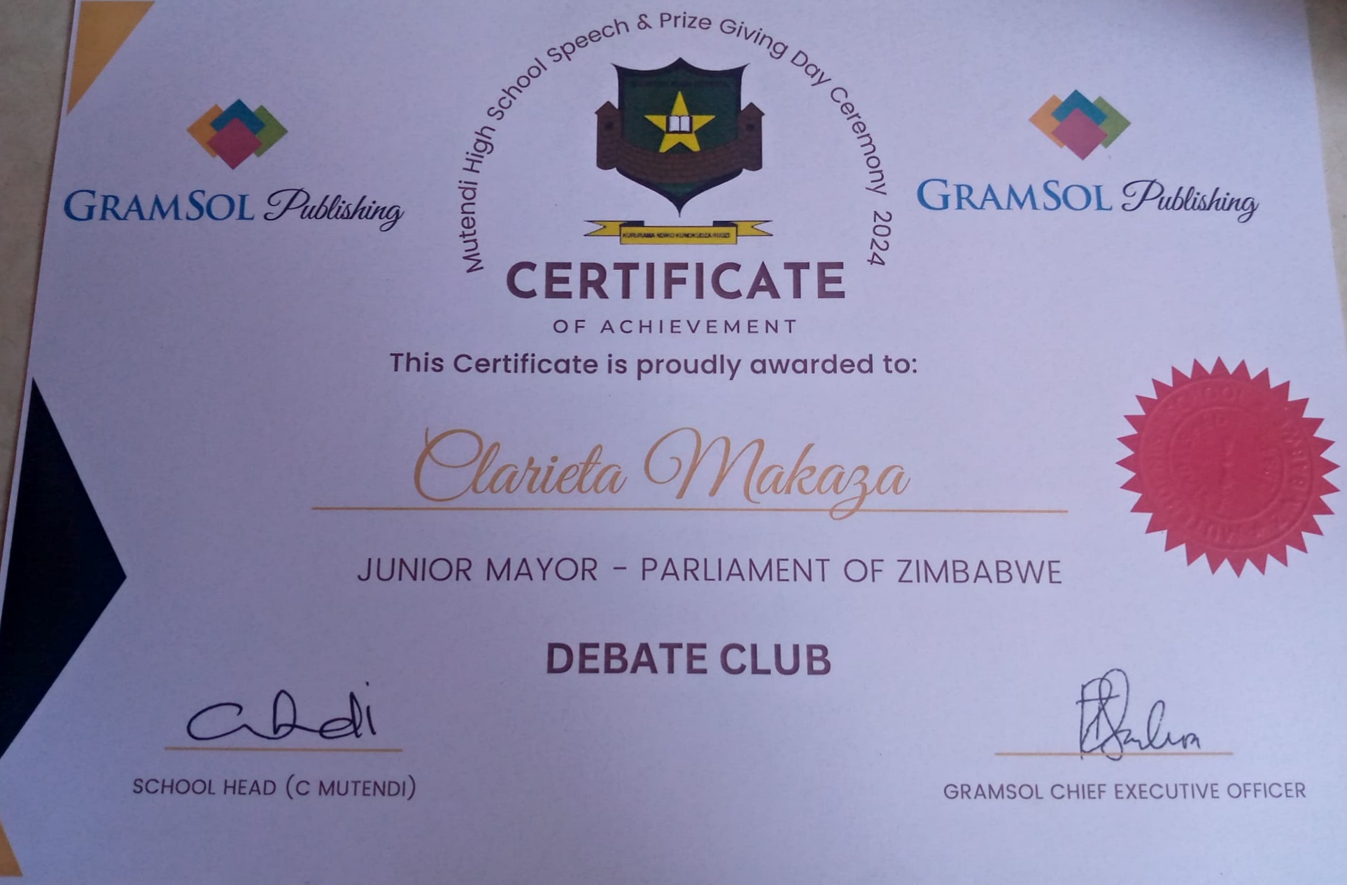 Mayor and Rotary Awards
